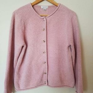 😎 SUPER soft Christopher & Banks Pink Cardigan